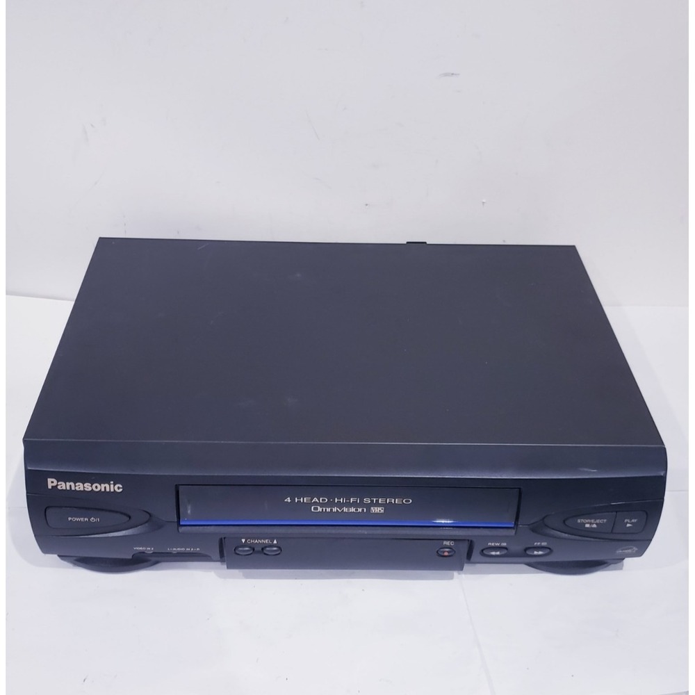 Panasonic OmniVision 4 Head Hi-Fi VCR Player PV-V4522 TESTED No Remote